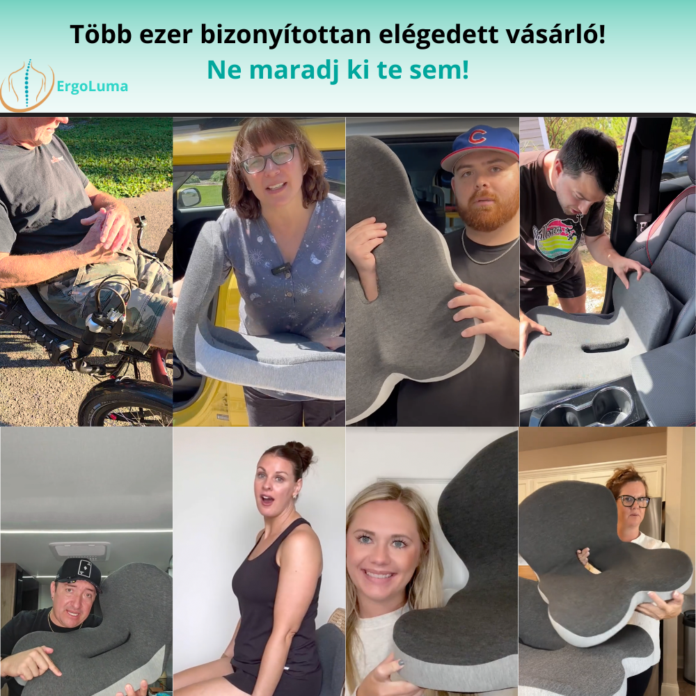 ErgoLuma DuoTámasz™ Ülőpárna